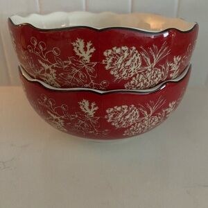 222 Fifth Bowl set (2)